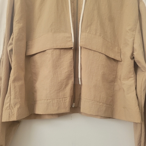 Zara Anorak Jacket Relax Fit Oversized Cropped Jacket Size Small - Picture 7 of 16